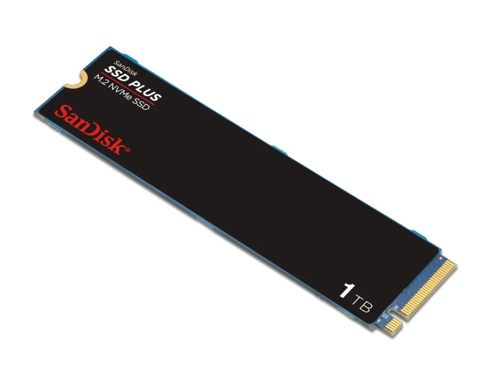 Disco SSD NVMe 1TB SanDisk Plus PCIe Gen3
