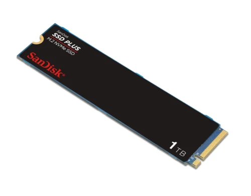 Disco SSD NVMe 1TB SanDisk Plus PCIe Gen3