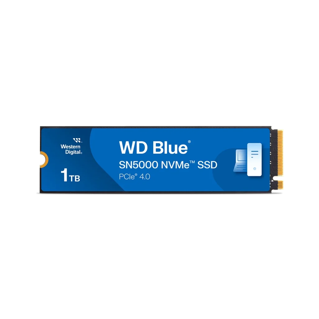 Disco SSD NVMe 1TB WD Blue SN5000 PCIe Gen4