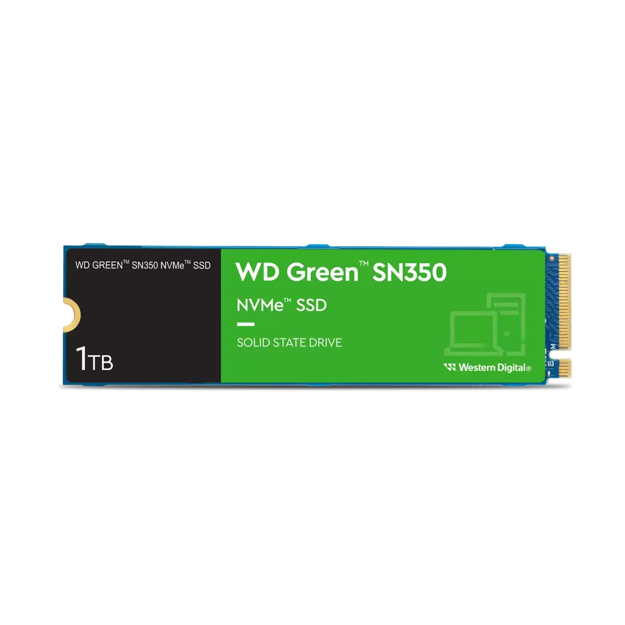 DISCO SSD NVME 1TB WD GREEN SN350 PCIE GEN3