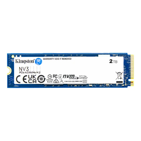Disco SSD NVMe 2000GB Kingston SNV3S PCIe Gen4