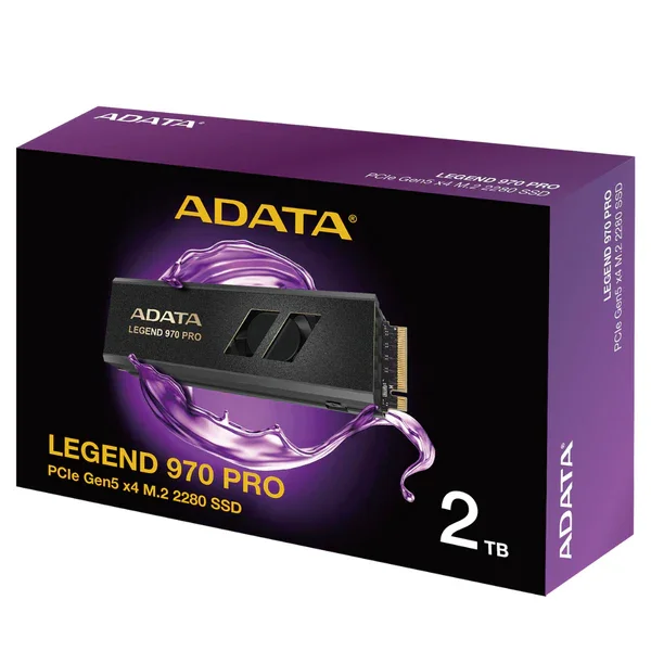 DISCO SSD NVME 2TB ADATA LEGEND 970 PRO PCIE GEN5 CON DISIPADOR Y FAN