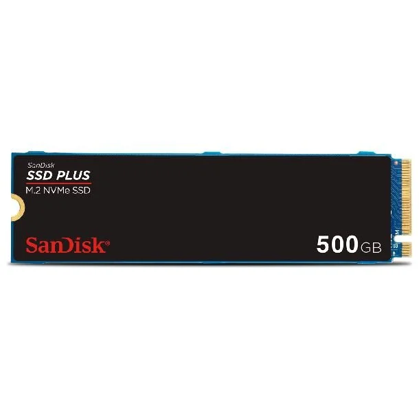 DISCO SSD NVME 500GB SANDISK PLUS PCIE GEN3