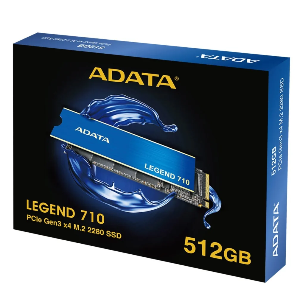 Disco SSD NVMe 512GB Adata Legend 710 PCIe Gen3