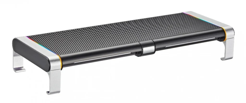 Elevador Para Monitor Intelaid RGB IT-STG Con Cajones