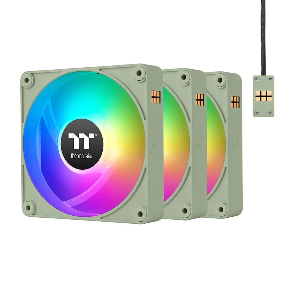 Fan Cooler TT CT120 EX ARGB (3 Fan Pack) Matcha Green