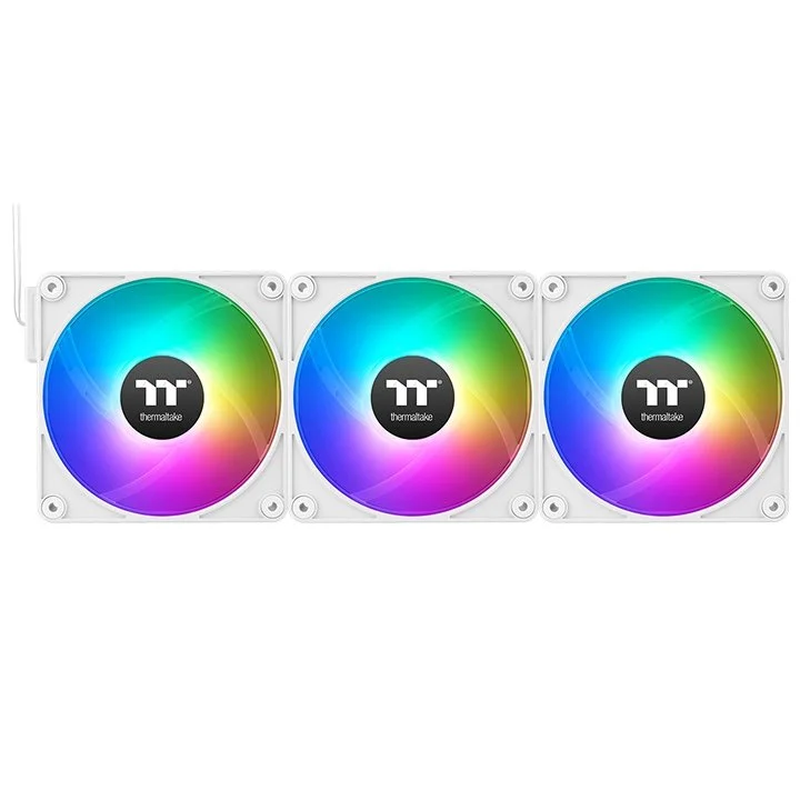 Fan Cooler TT CT120 EX Reverse ARGB (3 Fan Pack) White