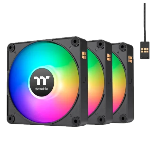 Fan Cooler TT CT140 EX ARGB (3 Fan Pack) Black
