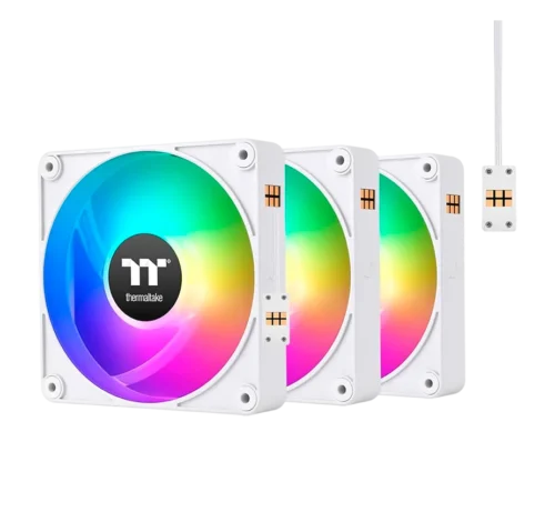 Fan Cooler TT CT140 EX ARGB (3 Fan Pack) White