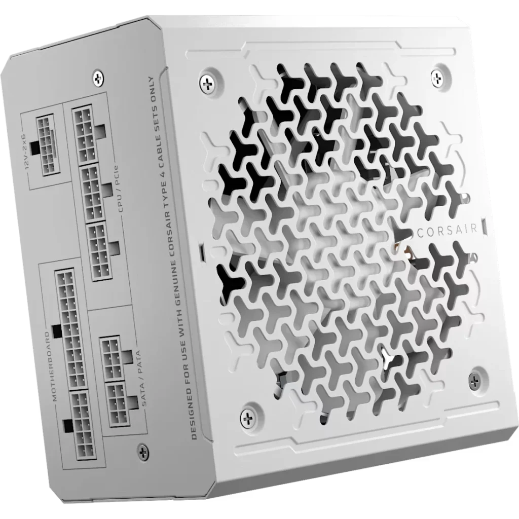 Fuente Corsair RM850e 2025 850W Cybernetics Platinum Full Modular PCIe 5.0 White