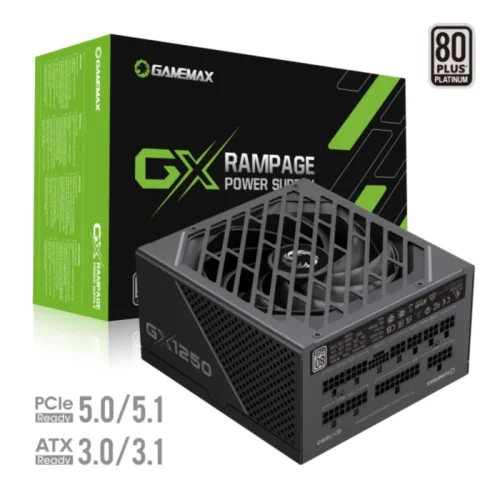 Fuente Gamemax 1250w 80 Plus Platinum GX-1250 Pro BK