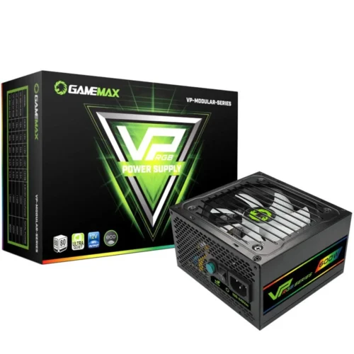 Fuente Gamemax 600w 80 Plus Bronze VP-600-M-RGB