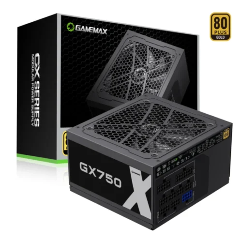 Fuente Gamemax 750w 80 Plus Gold GX-750 M