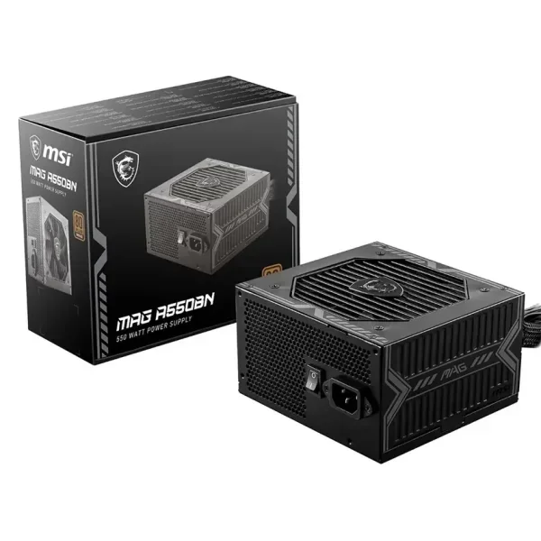 Fuente MSI MAG A550BN 550W 80 Plus Bronze