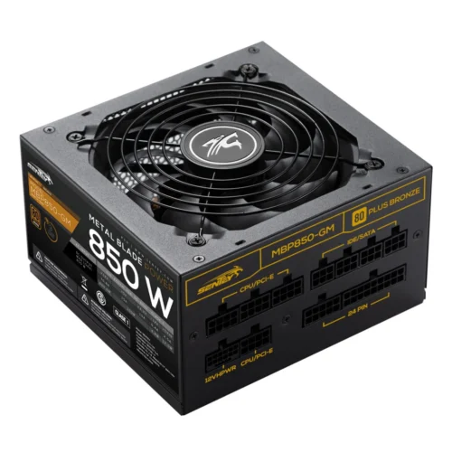 Fuente Sentey 850w 80 Plus Bronze Modular PCIe 5.1 ATX 3.1 MBP850-GM