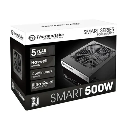 Fuente Thermaltake Smart 500w 80 Plus White