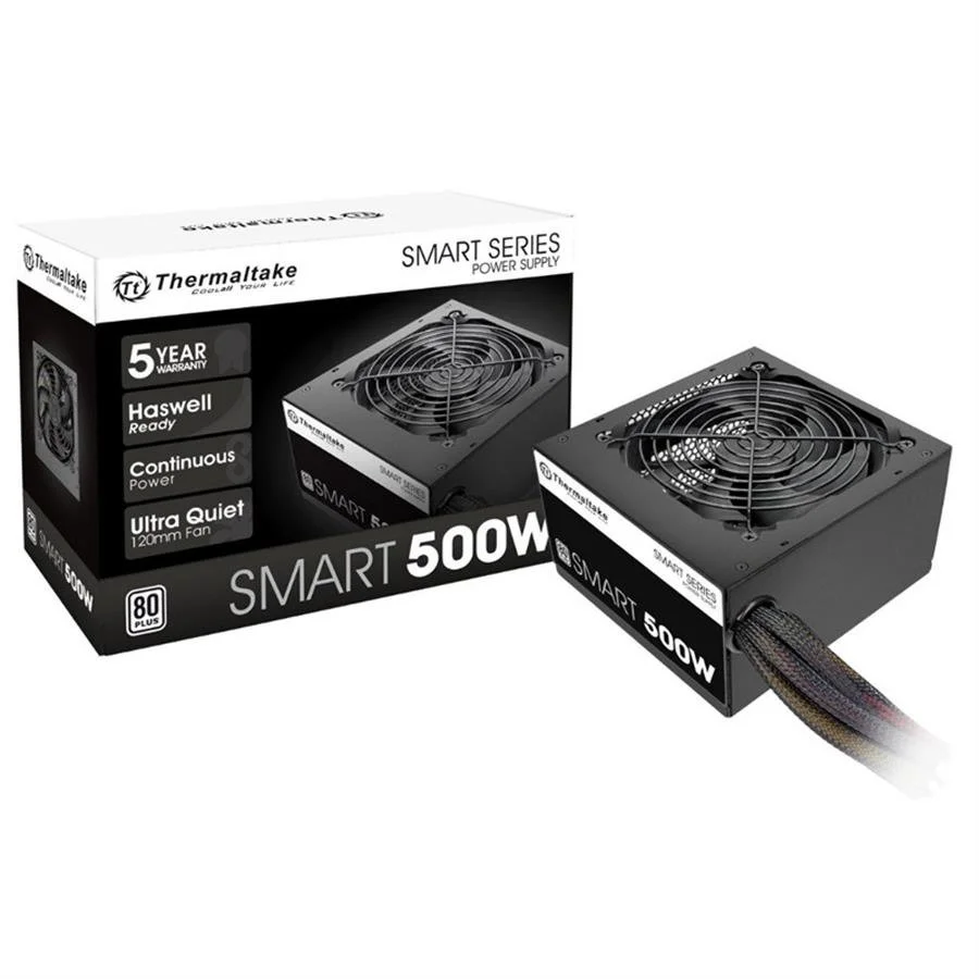 FUENTE THERMALTAKE SMART D2D 500W 80 PLUS WHITE