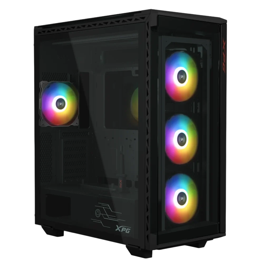 Gabinete Adata XPG Battlecruiser II Black 4 Fan ARGB