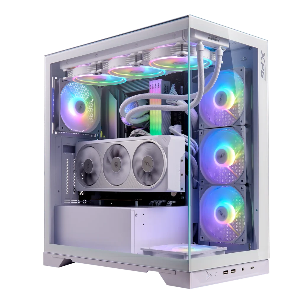 Gabinete Adata XPG Invader X BTF White 5 Fan ARGB