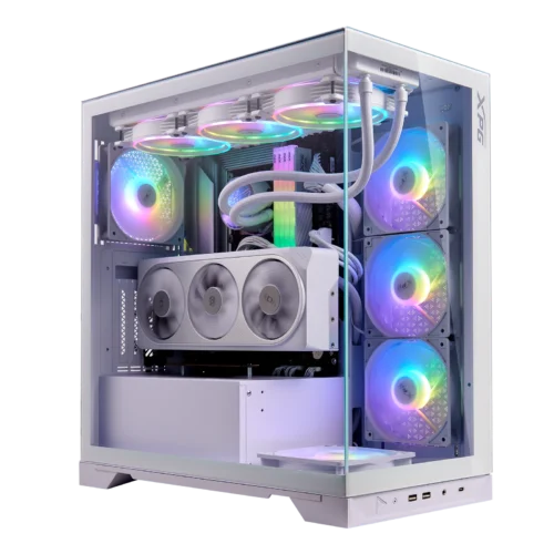 Gabinete Adata XPG Invader X BTF White 5 Fan ARGB