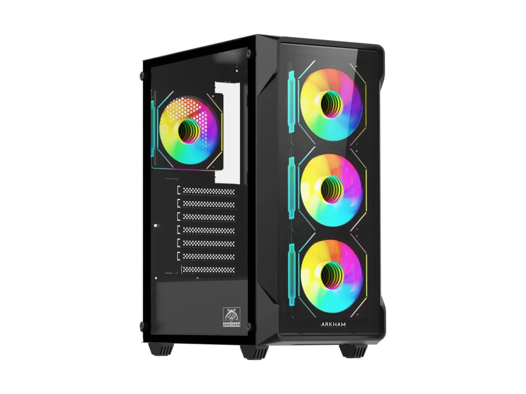 Gabinete Arkham Cancri 4 Fan ARGB ATX