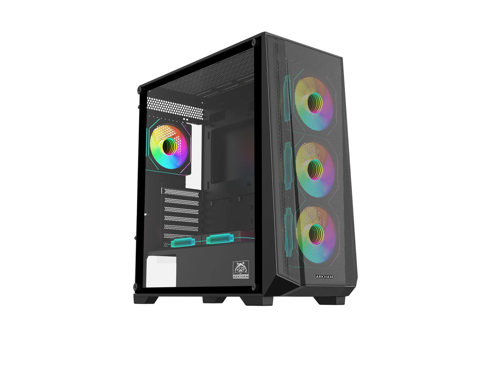 GABINETE ARKHAM PYGMA 6 FAN ARGB E-ATX