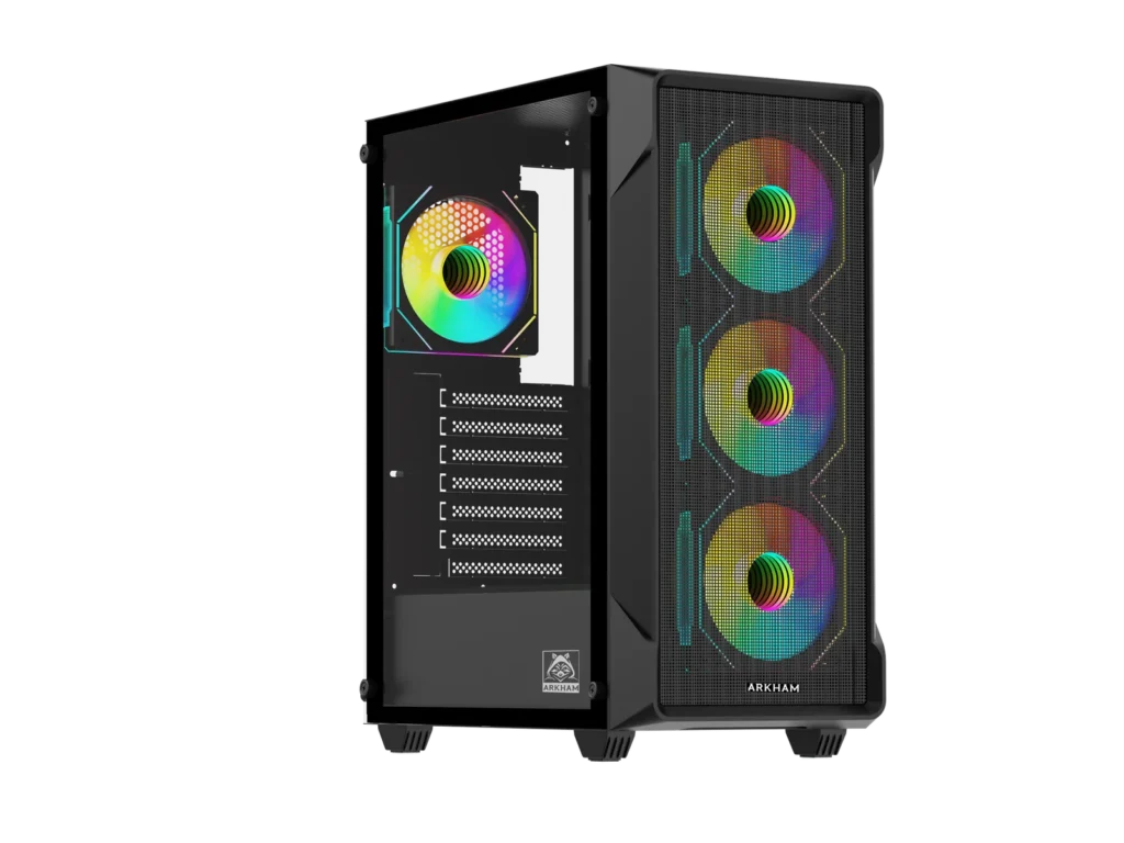 Gabinete Arkham Vorus 4 Fan ARGB ATX