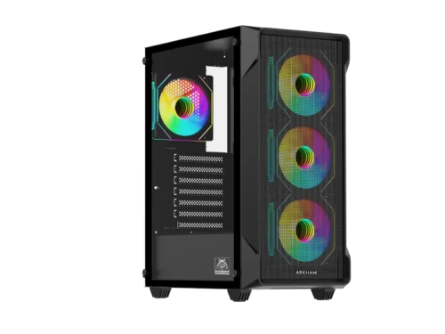 Gabinete Arkham Vorus 4 Fan ARGB ATX