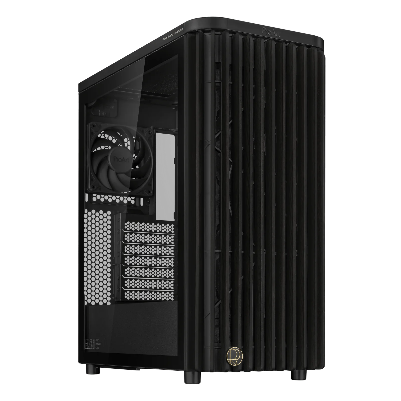 GABINETE ASUS PROART PA401 PROFESSIONAL WOOD EDITION 3 FAN