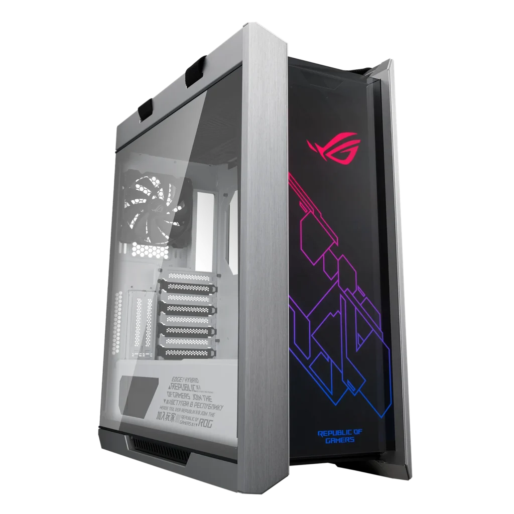 Gabinete Asus ROG Strix Helios GX601 White Edition 4 Fan