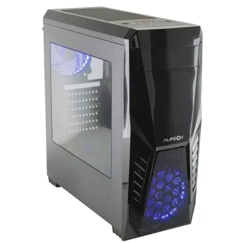Gabinete Aureox Euphory ARX 300G 2 Fan LED Azul