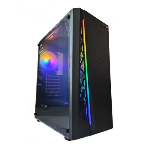 Gabinete Aureox Vanth ARX 205G 1 Fan Rainbow