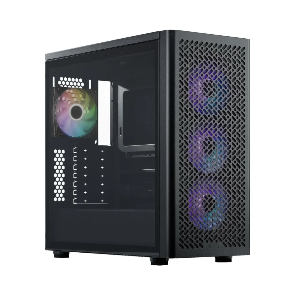 Gabinete Cooler Master Elite 502 Black 4 Fan ARGB