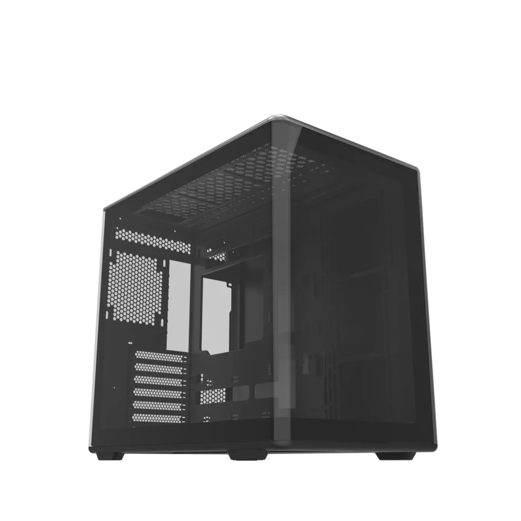Gabinete Cooler Master Elite 600 Black Vidrio Templado Curvo
