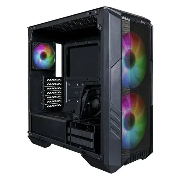 GABINETE COOLER MASTER HAF 500 BLACK 3 FAN ARGB