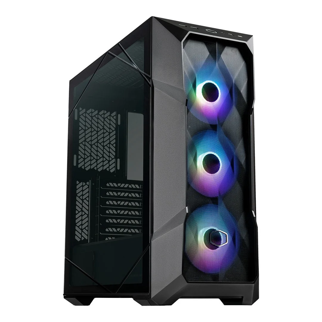 GABINETE COOLER MASTER TD500 MESH V2 BLACK 3 FAN ARGB