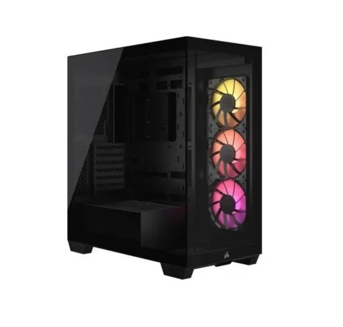 Gabinete Corsair 3500X ARGB Black 3 Fan