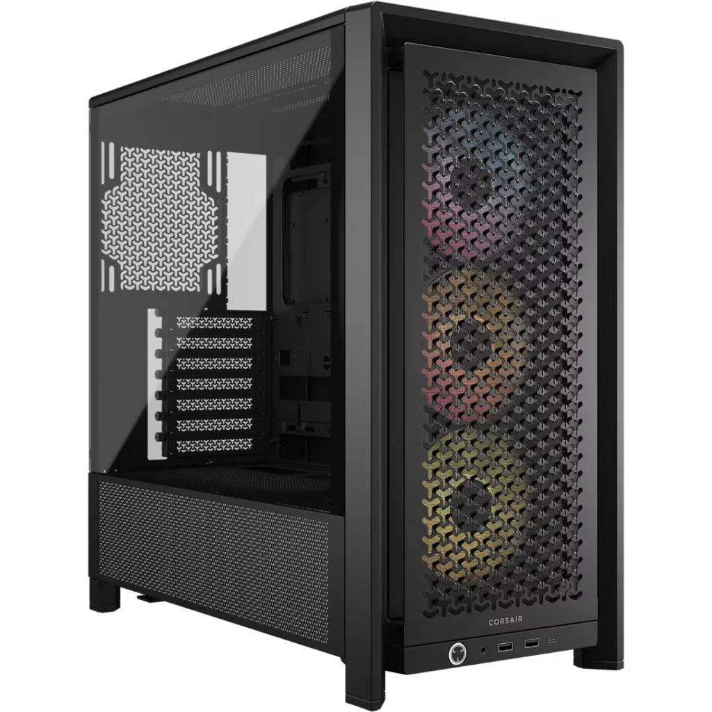 Gabinete Corsair FRAME 4000D RS ARGB Black 3 Fan