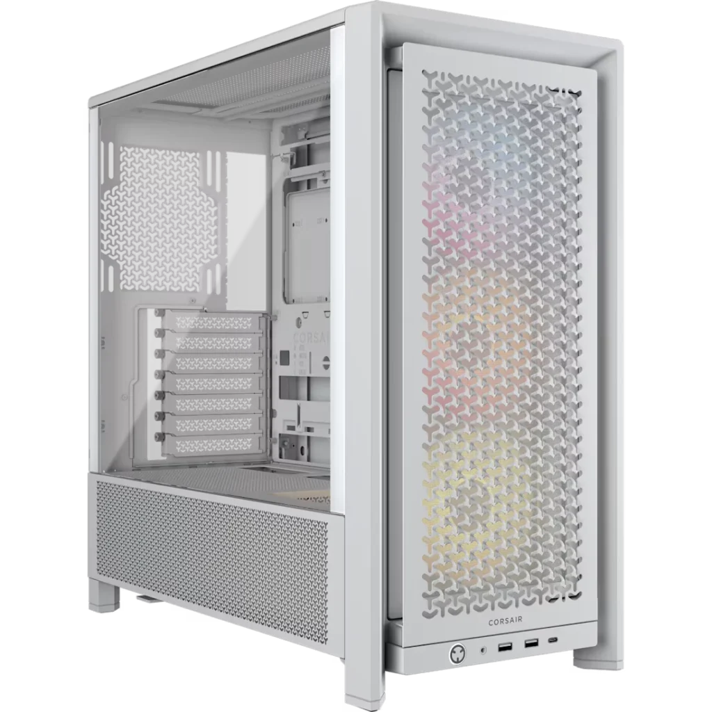 Gabinete Corsair FRAME 4000D RS ARGB White 3 Fan