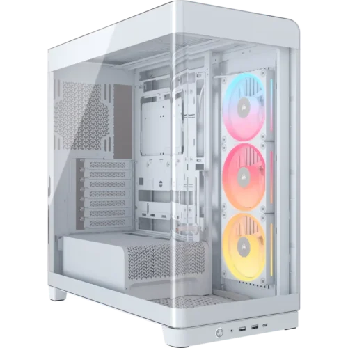 Gabinete Corsair FRAME 4500X LX-R RGB Mid-Tower TG White