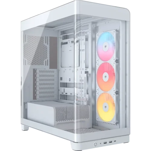 Gabinete Corsair FRAME 4500X RS-R ARGB Mid-Tower TG White