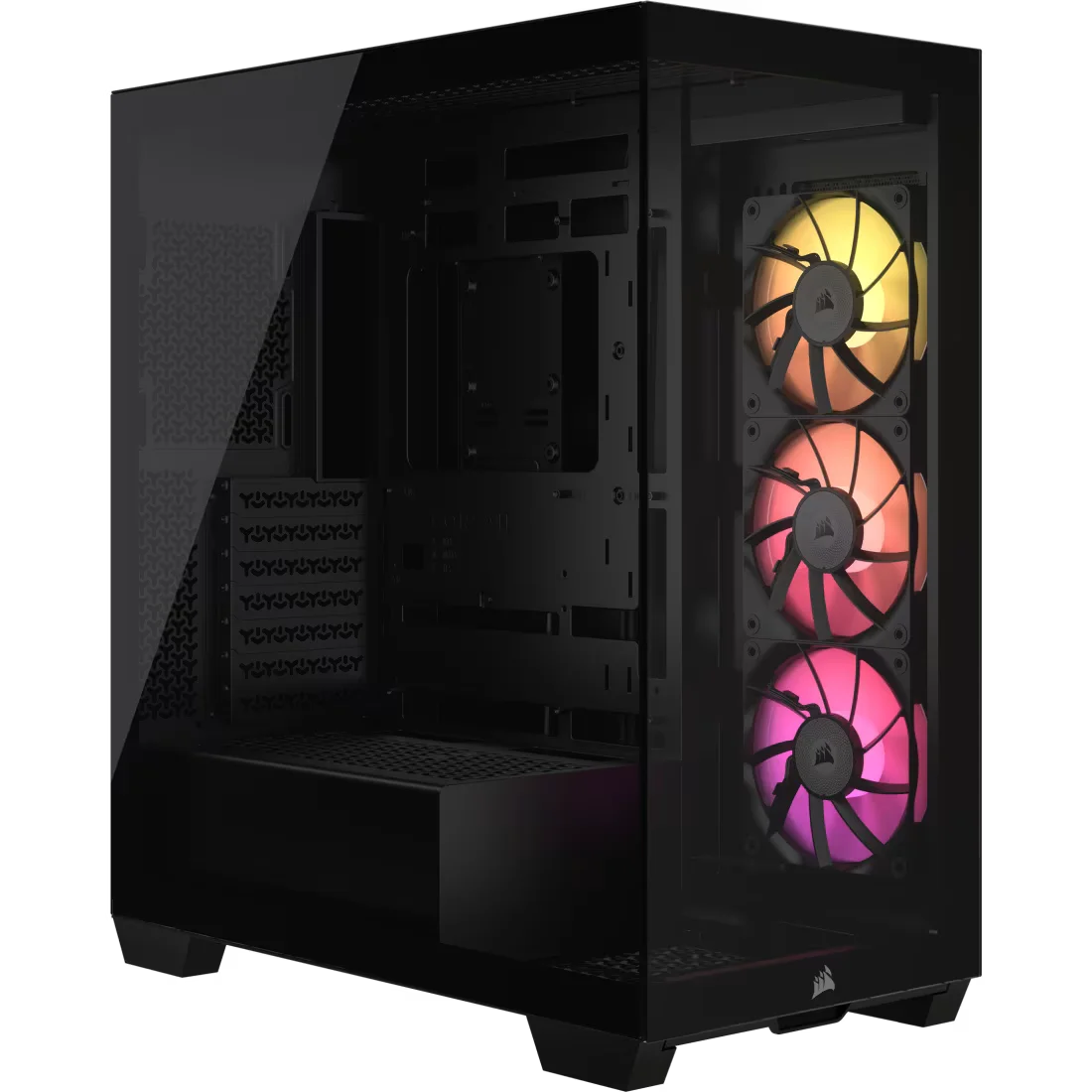 GABINETE CORSAIR ICUE 3500X RGB BLACK 3 FAN