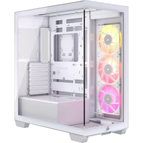 Gabinete Corsair iCUE 3500X RGB White 3 Fan