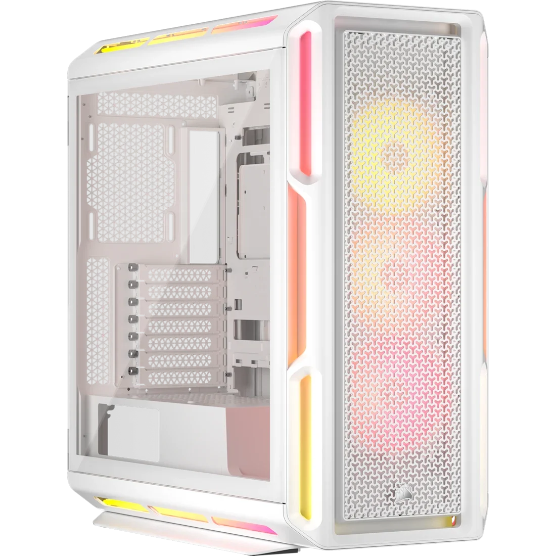 GABINETE CORSAIR ICUE LINK 5000T LX ARGB MID-TOWER FAN X3 WHITE