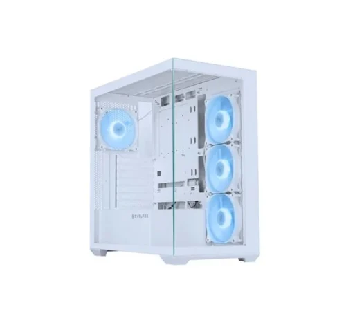 Gabinete Evolabs Progression White 4 Fan ARGB
