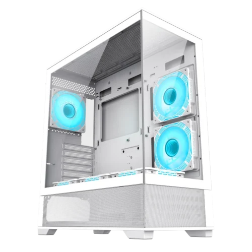 Gabinete Gamemax Vista AW White 6 Fan ARGB