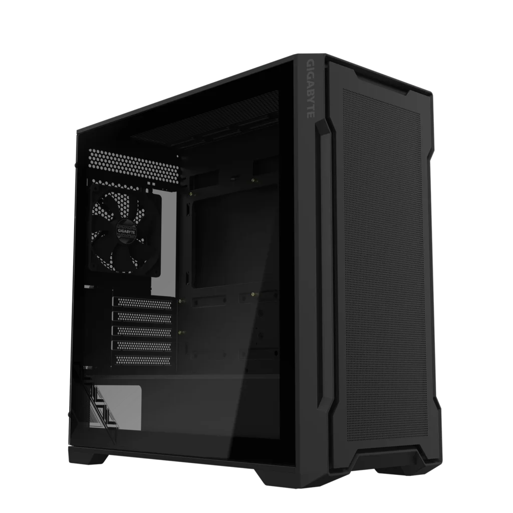 Gabinete Gigabyte C102 Glass Black 2 Fan