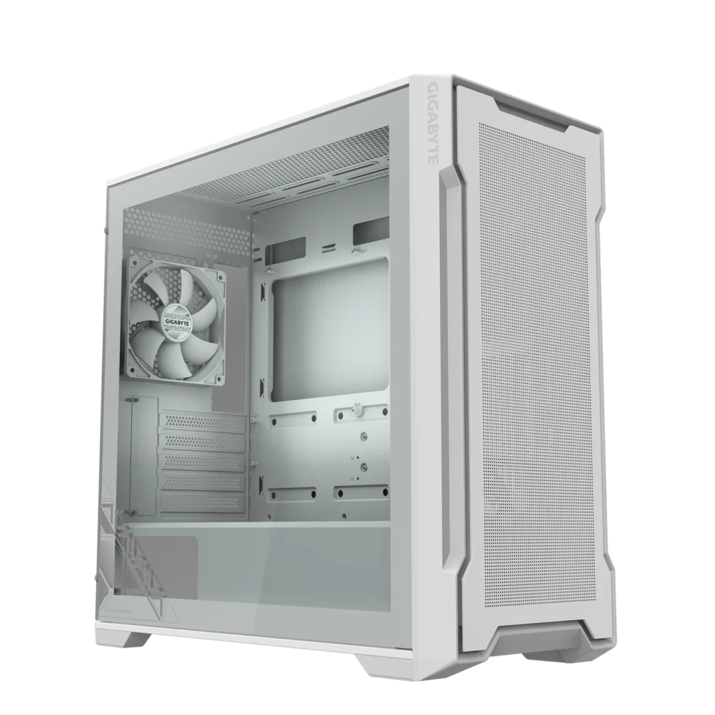 Gabinete Gigabyte C102 Glass Ice White 2 Fan