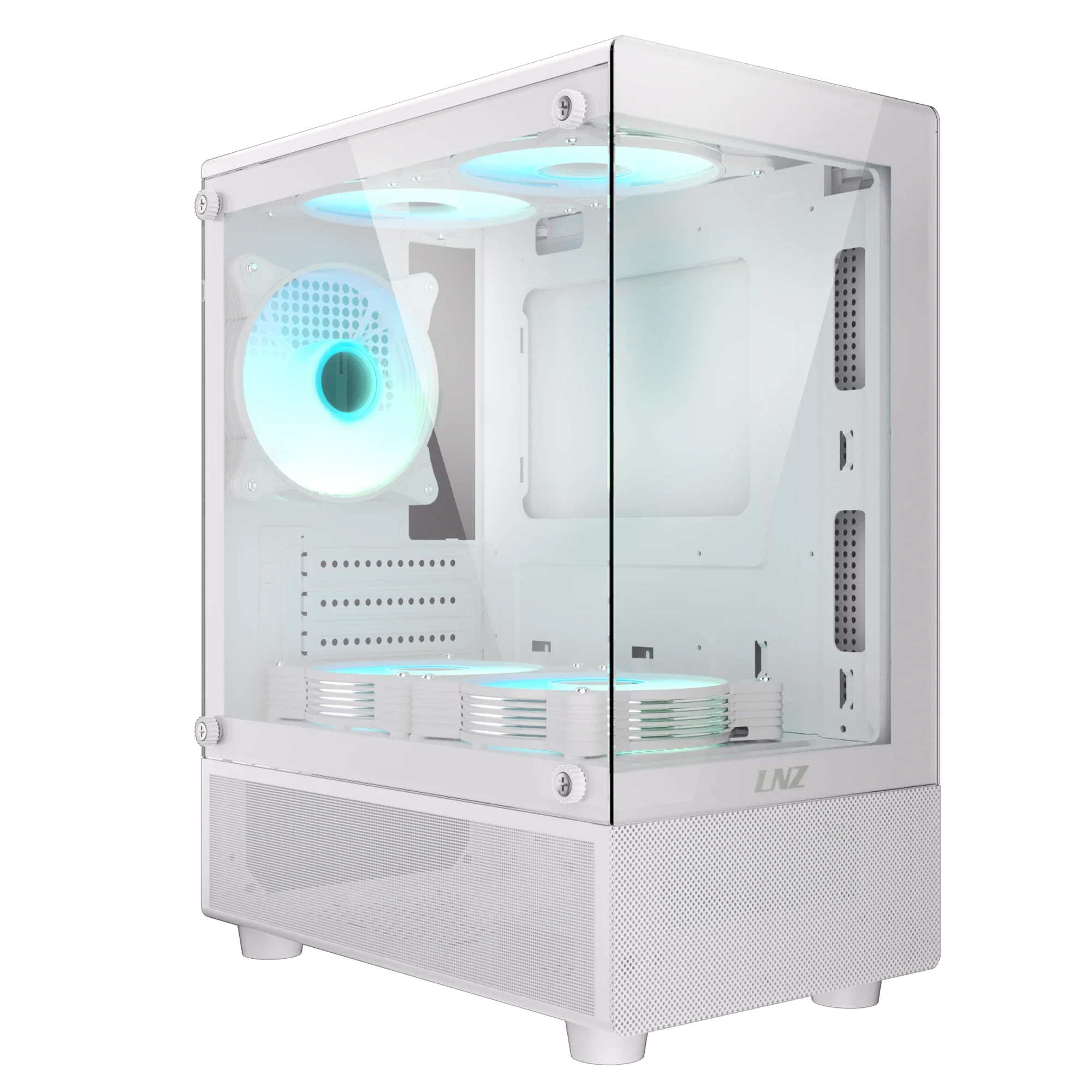GABINETE LNZ P11 WHITE 5 FAN ARGB