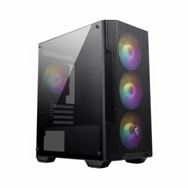 GABINETE MSI MAG FORGE M100A 4 FAN RGB